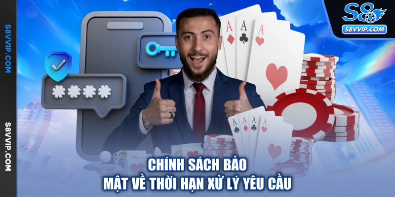 Chính sách bảo mật về thời hạn xử lý yêu cầu